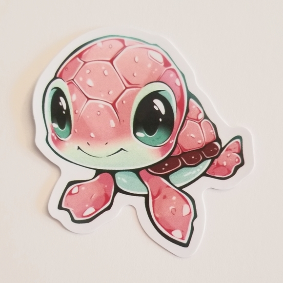 10/$10 Cute Baby Sea Turtle Sticker - Picture 1 of 1